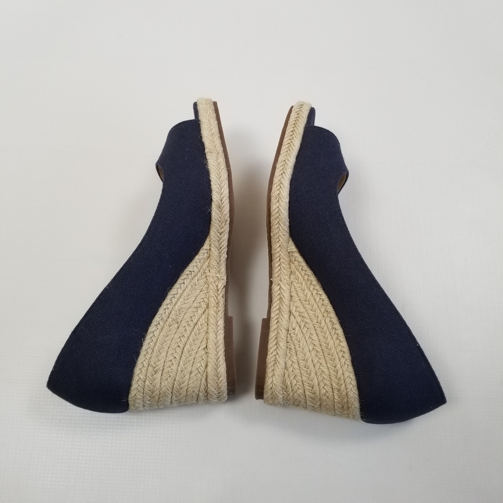Boston Design Studio Espadrille Wedge Shoes Size 9 - Picture 3 of 10